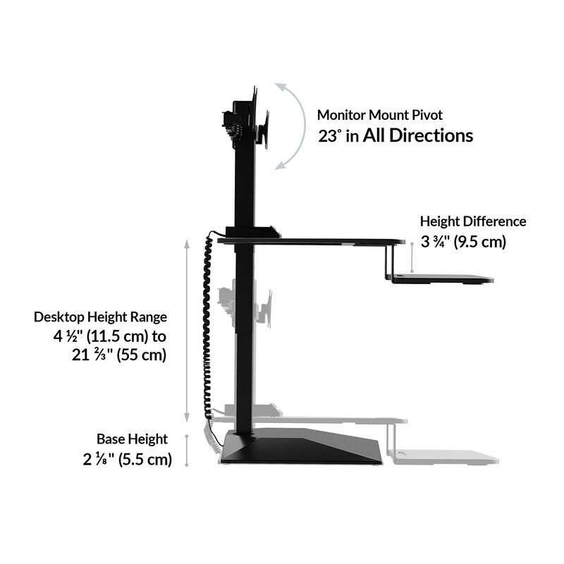 VariDesk&reg; Premier Electric Dual-Monitor Series 2 image number null