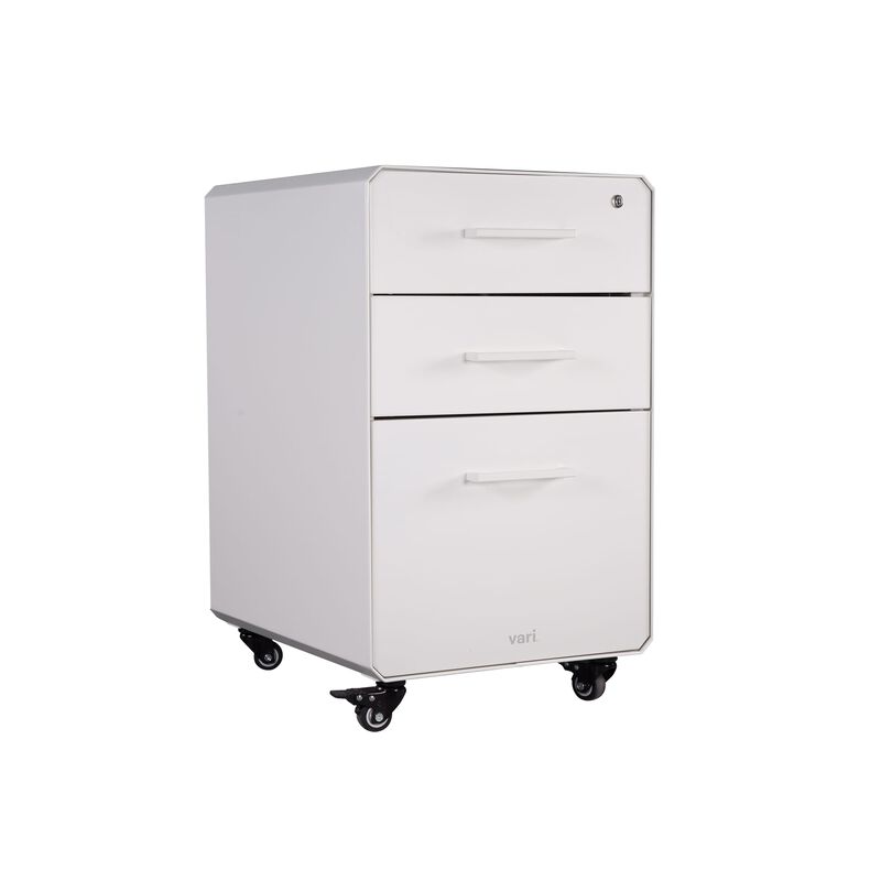 white file cabinet on white background image number null