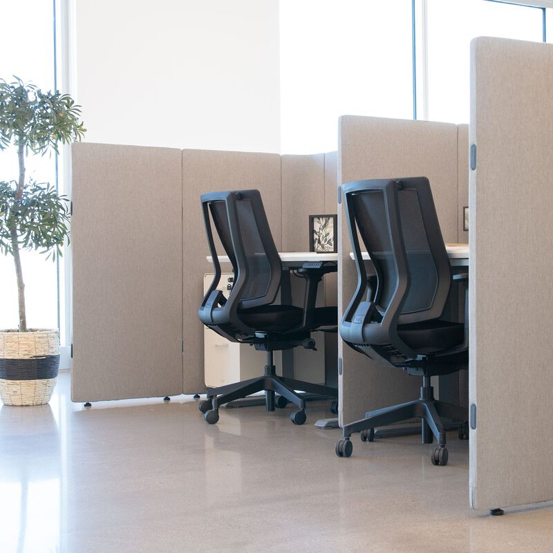 pair of quickflex cube panels setup as a cube configuration image number null