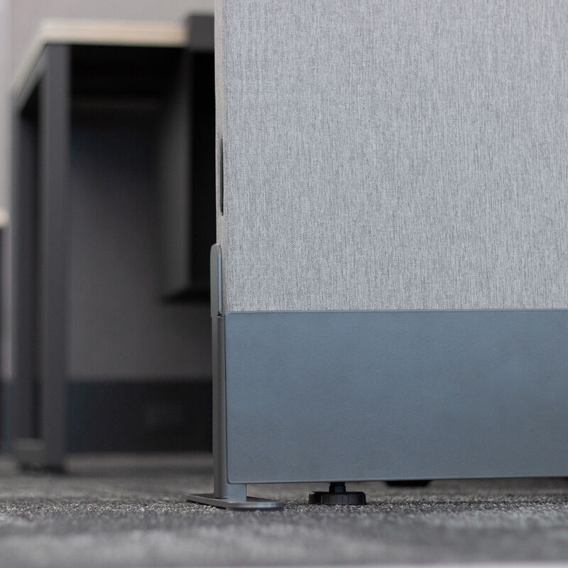 quickflex cube wall panels setup in a private, workspace configuration image number null