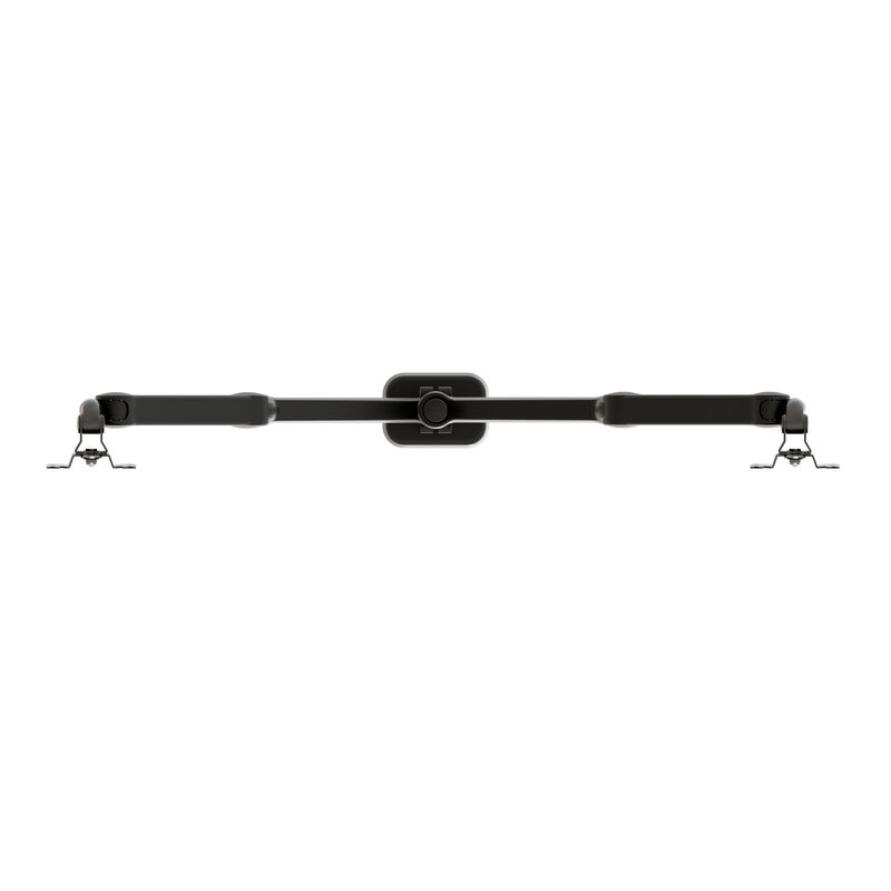 overhead view of dual monitor arm image number null