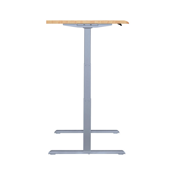 Solid Wood Electric Standing Desk 60x30 image number 2