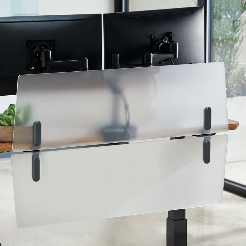 Acrylic Modesty Panel 48 Electric Standing Desk Partition Vari®
