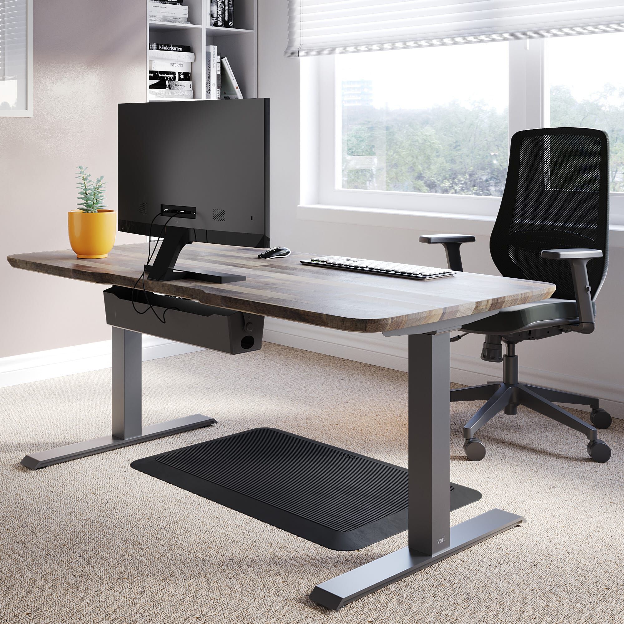 Shop Standard Sit Stand Workspace Work From Home Bundles Vari