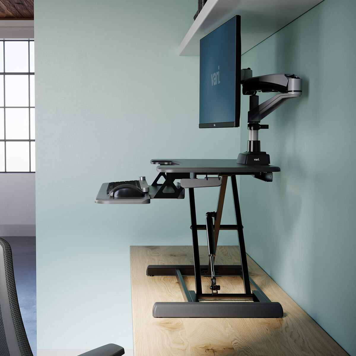 VariDesk® Essential Vertical Lift 30 Adjustable Height Desk