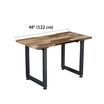 Table 48x24 Reclaimed Wood in office