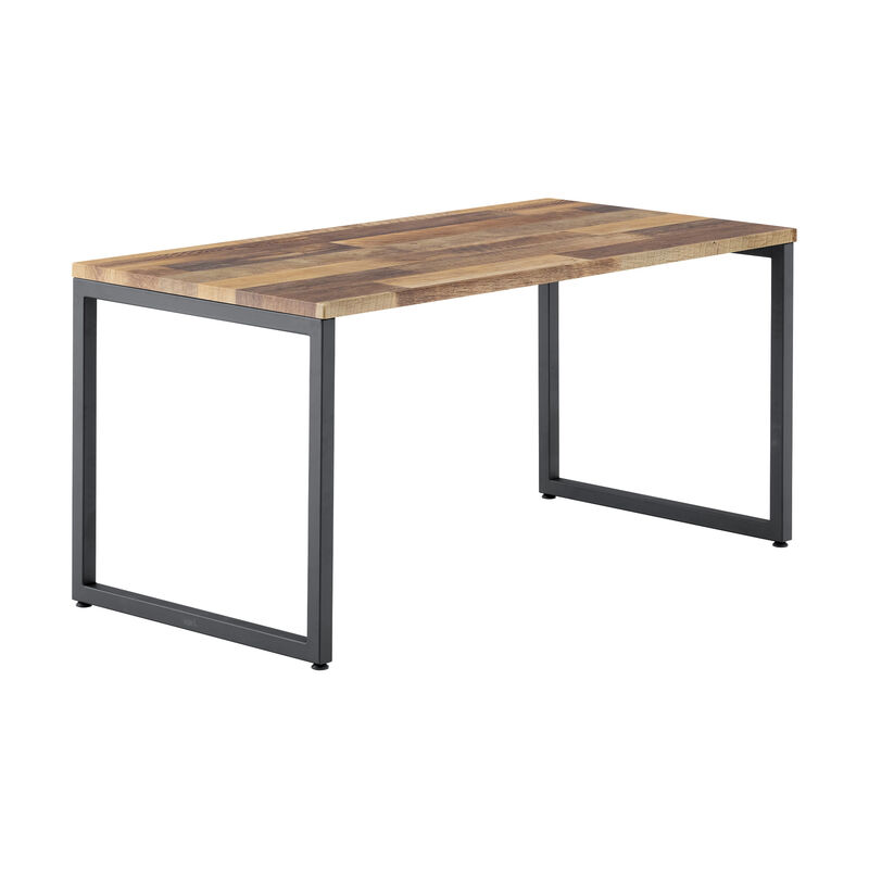 angle view of reclaimed wood table image number null