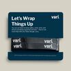 close up shot showing free vari cable wraps