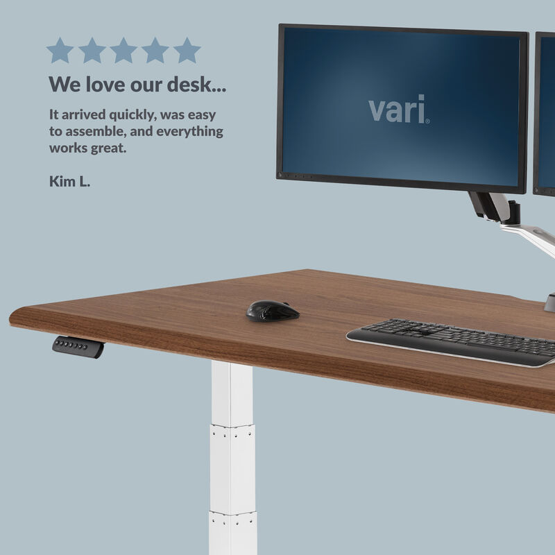 Electric Standing Desk with ComfortEdge&trade; 72x30 image number null