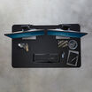 Overhead view of Electric Standing Desk 48x30 Black