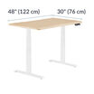 Electric Standing Desk with ComfortEdge&trade; 48x30