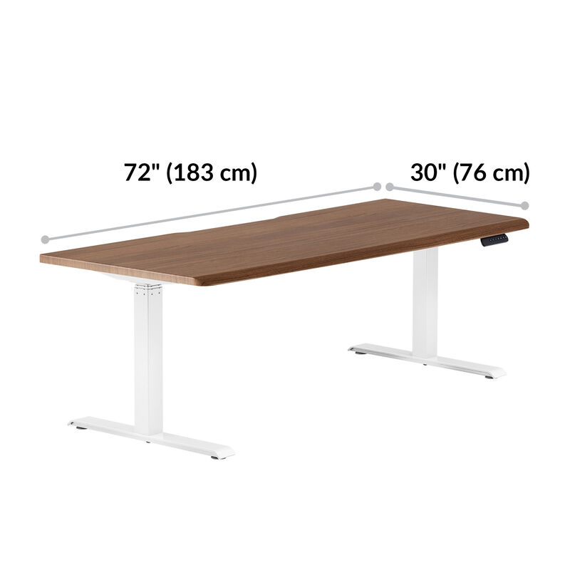 Electric Standing Desk with ComfortEdge&trade; 72x30 image number null
