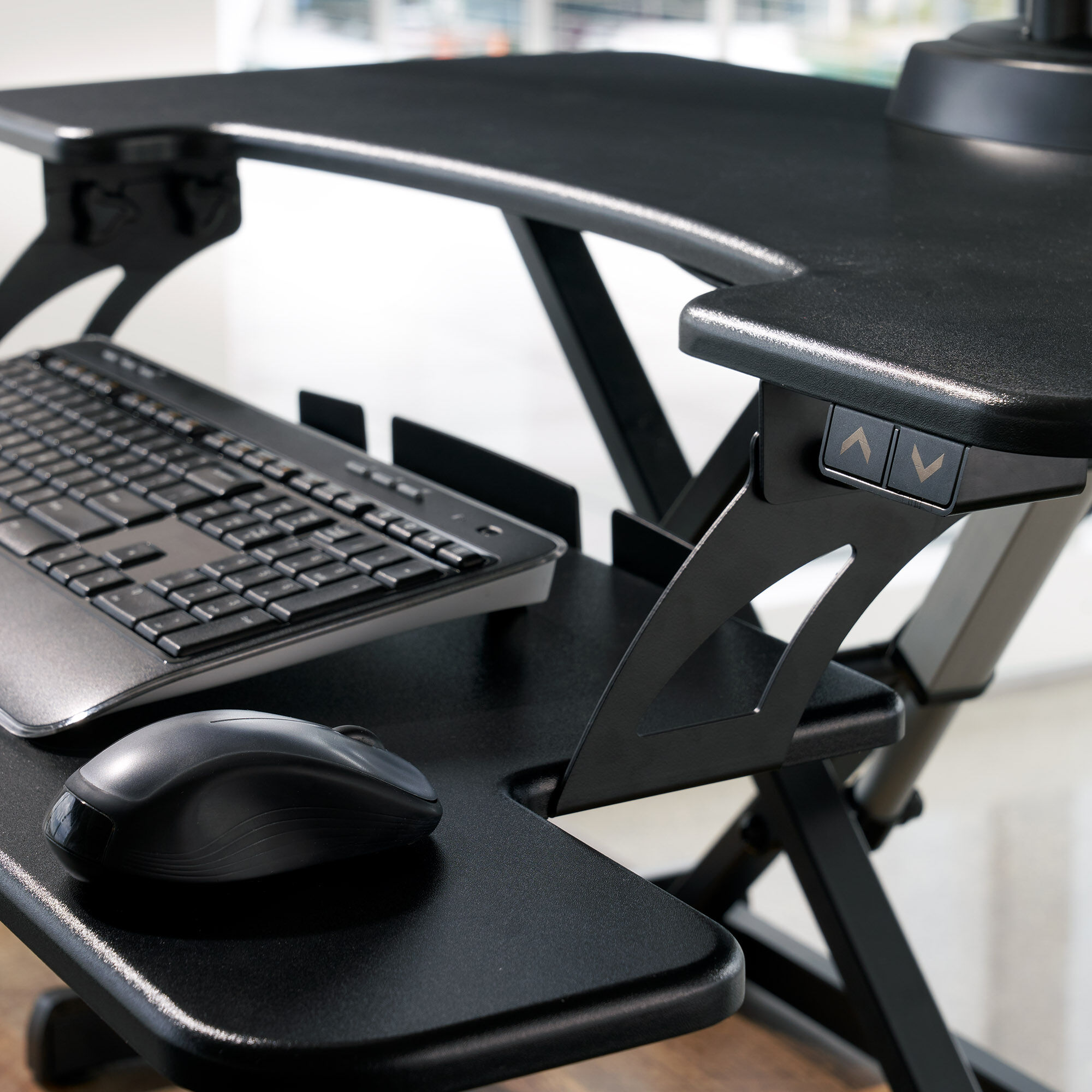 Electric sit sale stand desk converter
