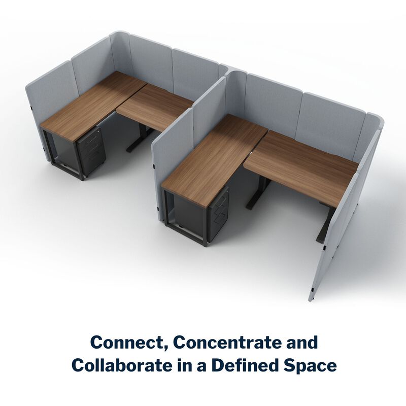connect, concentrate and collaborate in a defined space with new quickflex cubes image number null