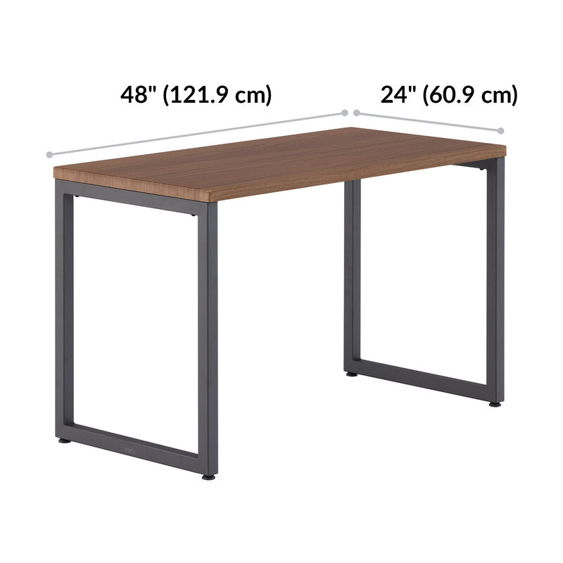 walnut table 48 by 24 dimensions image number null