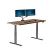 front view of desk