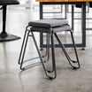 Stool in Slate stacked in office