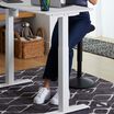 Essential active stool in office setting in use