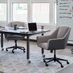 upholstered conference chair in conference room setting