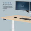 kim l. states we love our desk it arrived quickly was easy to assemble and everything works great with a five star rating