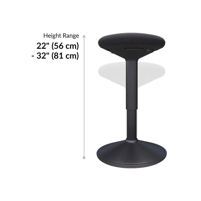 Essential active stool height ranges from 22 to 32 inches image number null