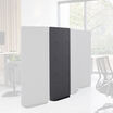 privacy screen expansion panel in steel grey