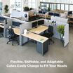 quickflex cubes are flexible, shiftable and adaptable cubes that easily change to fit your needs