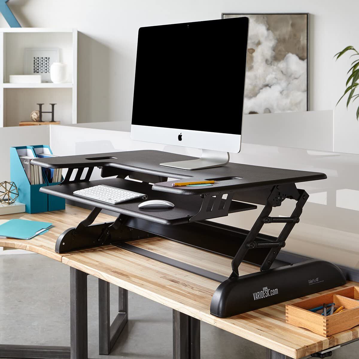 VariDesk® Cube Plus® 40 Open Box VARIDESK Adjustable Height