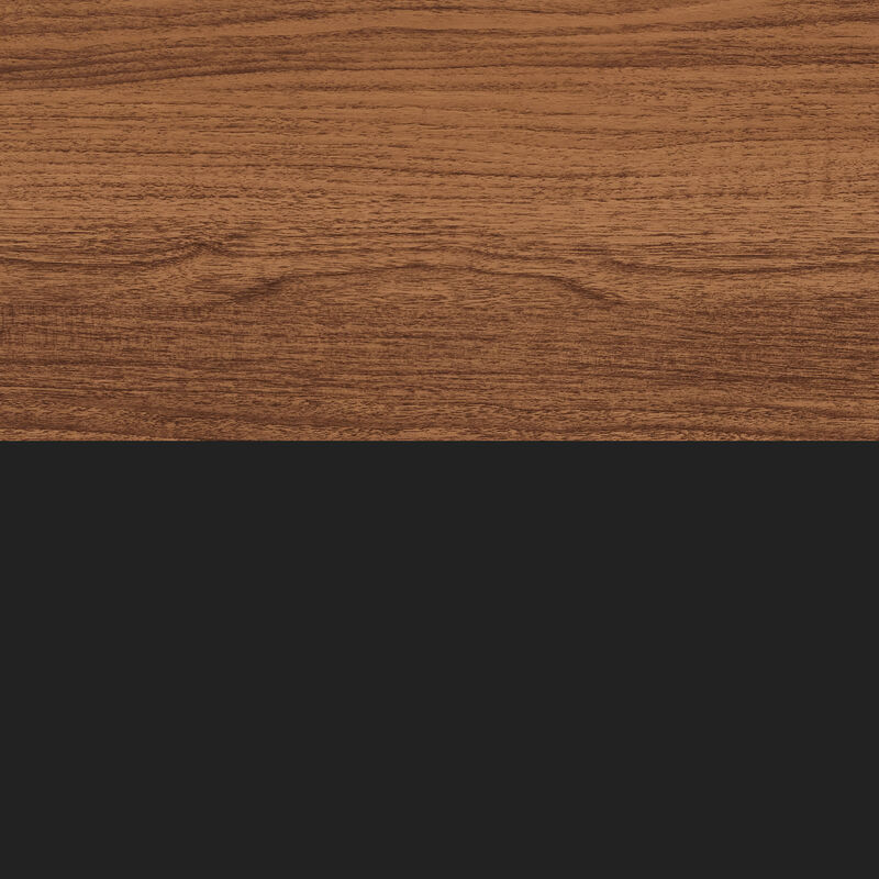 walnut and black swatch image number null