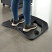 Individual with shoes standing on the ActiveMat