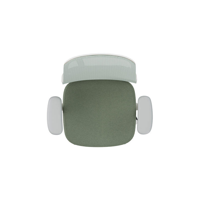overhead view of ascent chair in eucalyptus  image number null
