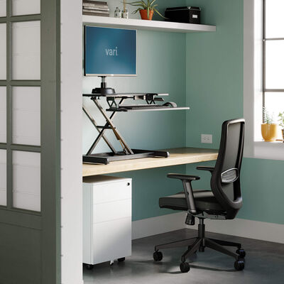 Vari Standing Mat Anti Fatigue Standing Desk Mat 34 x 20 Black - Office  Depot