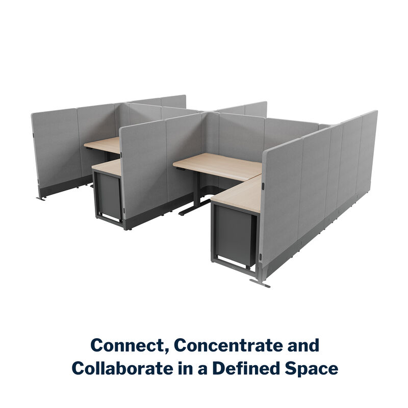 connect, concentrate and collaborate in a defined space with new quickflex cubes image number null
