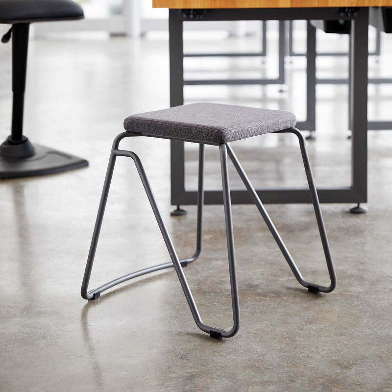 Stool in Slate in office image number null