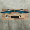overview of reclaimed wood finish