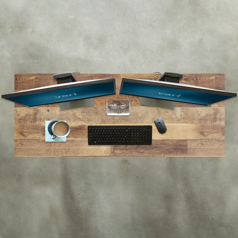 overview of reclaimed wood finish image number null