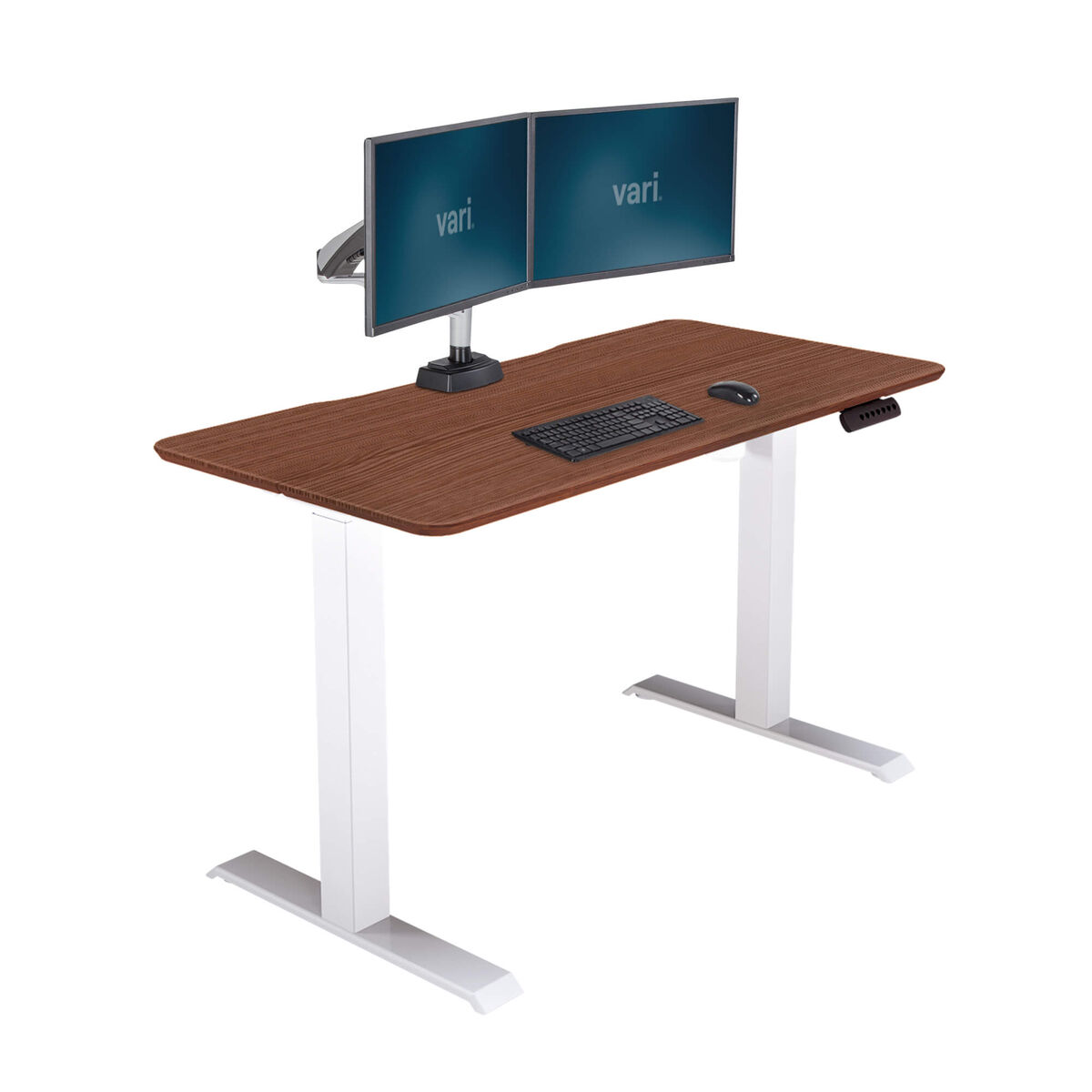 Essential Electric Standing Desk Split Top 48x24 Height Adjustable