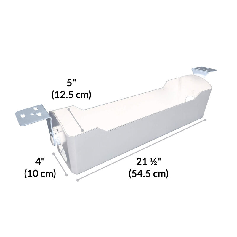 Cable Management tray is twenty-one and a half inches wide image number null