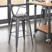 Metal Conference Chair in Slate in office
