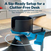 Cup Holder can swivel according to where it fits best on your desk or table