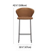 The Tall Side chair is 42 1/2 inches tall.