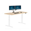 lowered desk in white background