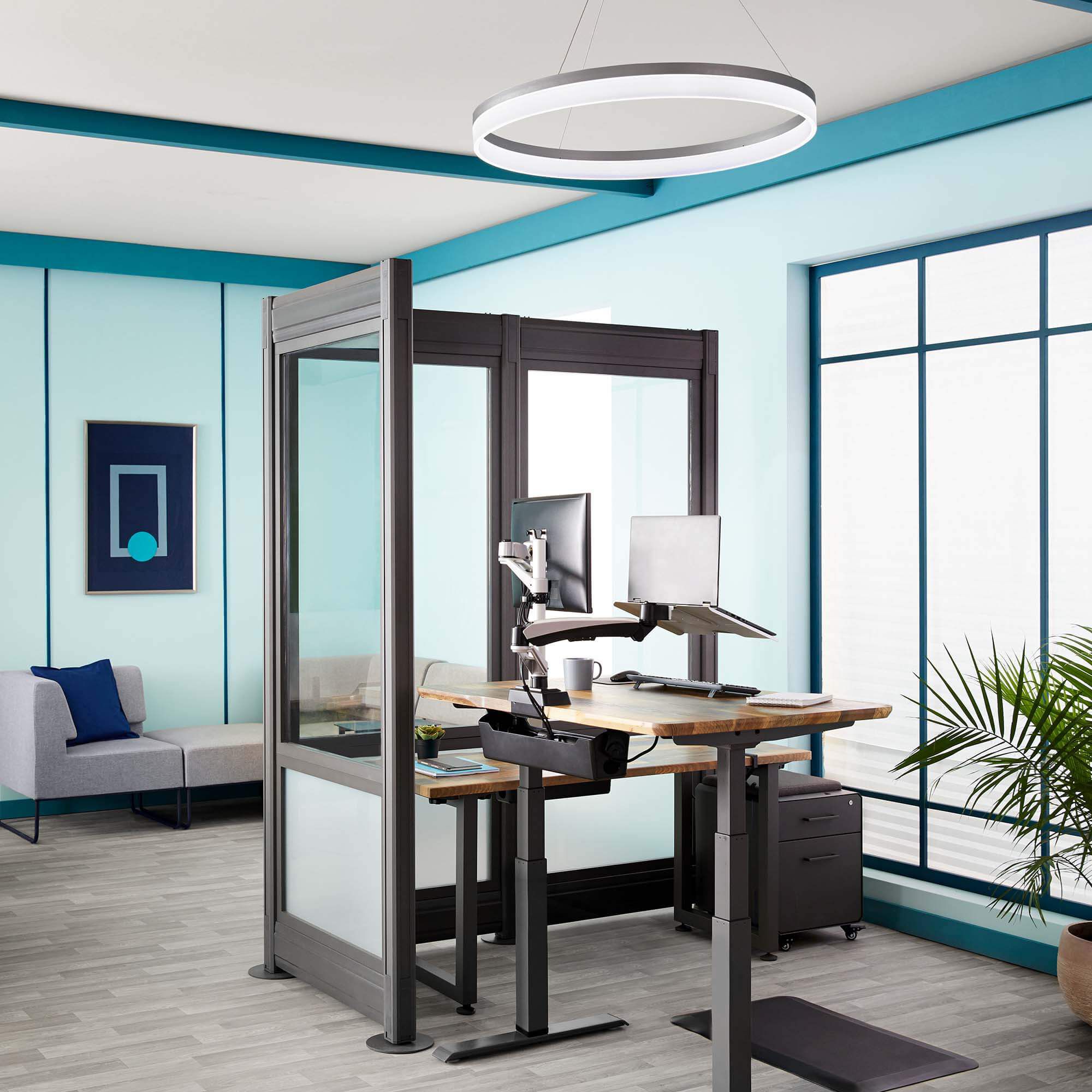 Desk halo light online