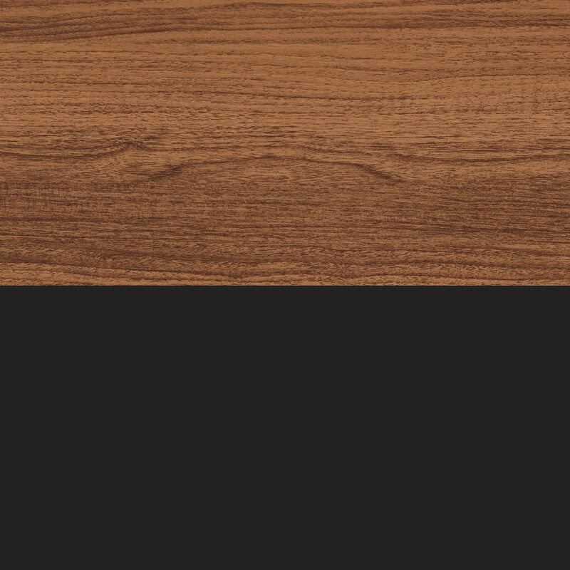 walnut and black swatch image number null