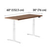 Electric Standing Desk with ComfortEdge&trade; 60x30