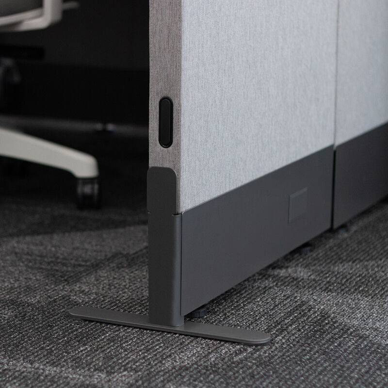 close up view of the foot stand on the panel image number null