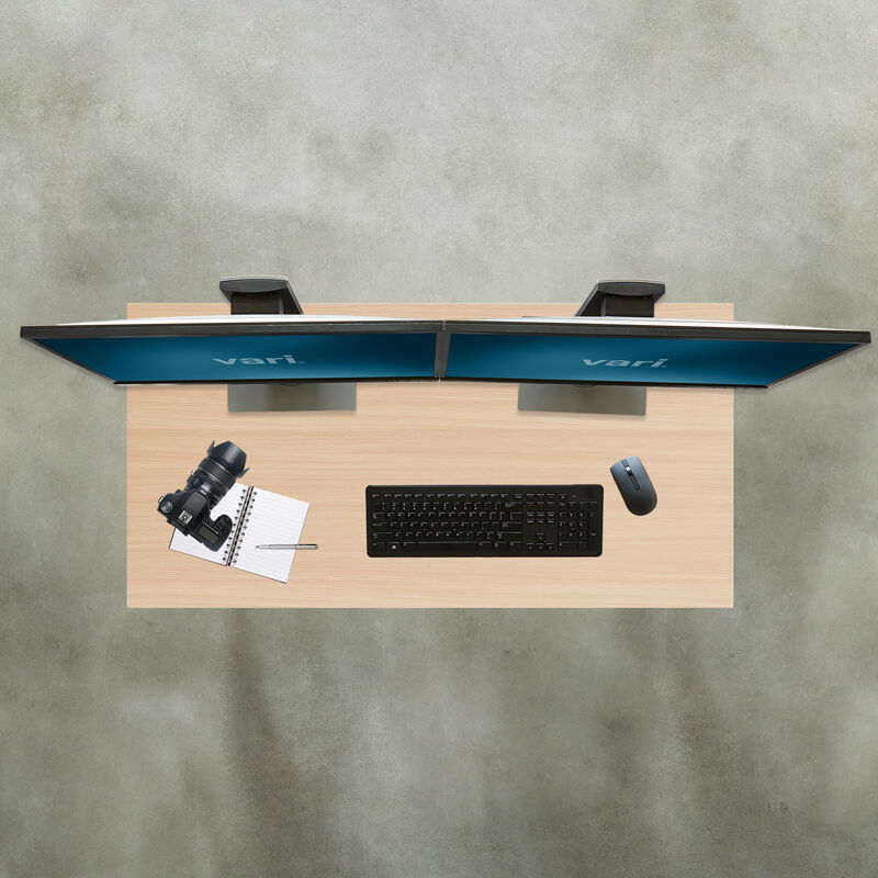 light wood table overhead image number null