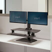 VariDesk&reg; Premier Electric Dual-Monitor Series 2
