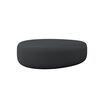 large ottoman on white background