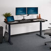 Electric standing desk 72x30 lowered in office
